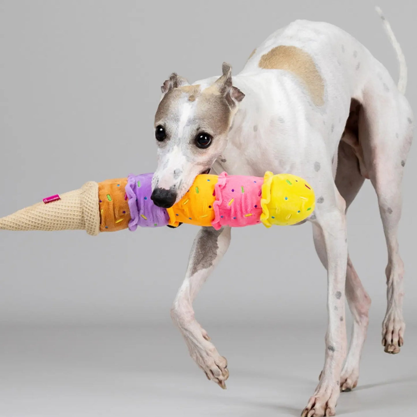 Jumbo Ice Cream Squeaky Plush – Slow Rebound Stress Relief Toy