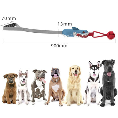 Interactive Squeaky Rope Knot – Heavy Duty Tug Toy for Active Dogs